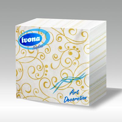 Салфетки Ivona Art Decoration Злато 33x33
