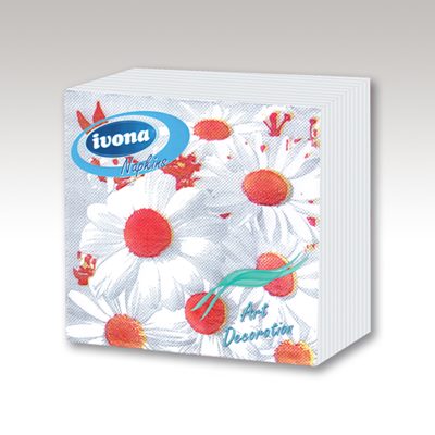 Салфетки Ivona Art Decoration Цветя 33x33