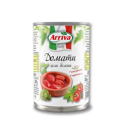 Tomatoes peeled whole Arriva 400 g