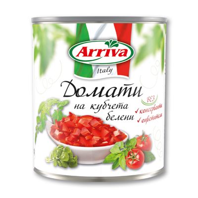 Tomatoes peeled chopped Arriva 2500 g
