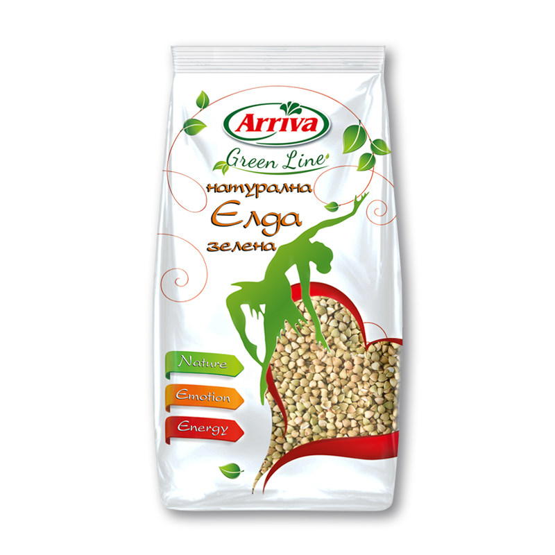 Natural green Buckwheat Arriva 500 g