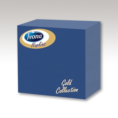 Салфетки Ivona Gold Сини 33x33