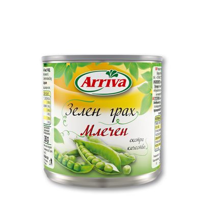 Milky green peas Arriva 400 g