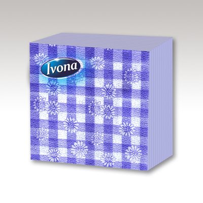Салфетки Ivona Лилаво Каре 33x33
