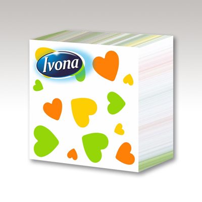 Салфетки Ivona Сърце 33x33