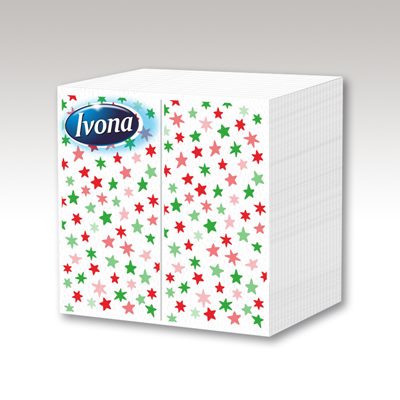 Салфетки Ivona Звезди 33x33 8