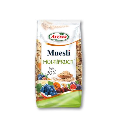Мюсли Мултифрукт 30 процента плодове 375 гр