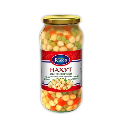 Chickpeas with vegetables Ricco 540 g