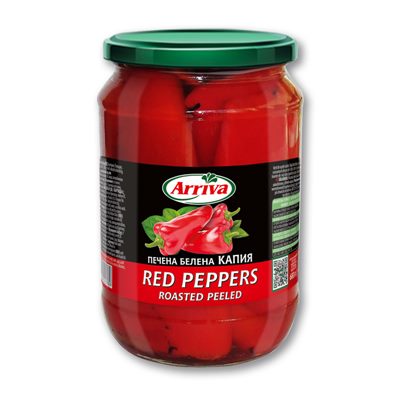 Baked red pepper Arriva 680 g