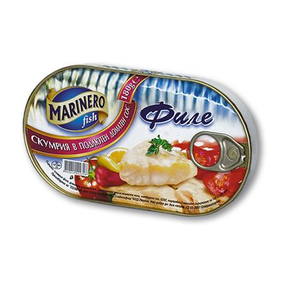 Скумрия в лют доматен сос Marinero