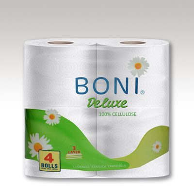 Тоалетна хартия BONI Deluxe Camomile 4