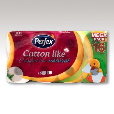 Тоалетна хартия Perfex Cotton Like 16