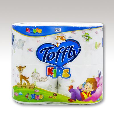 Тоалетна хартия Toffly Kids 450 гр