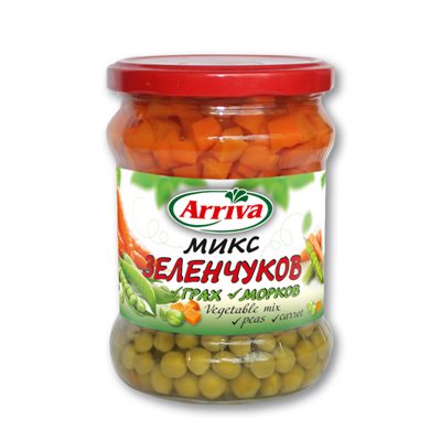 Vegetable mix - peas and carrots 470 g