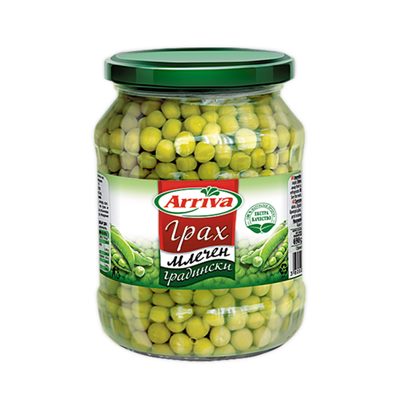  Milk garden peas Arriva 680 gr